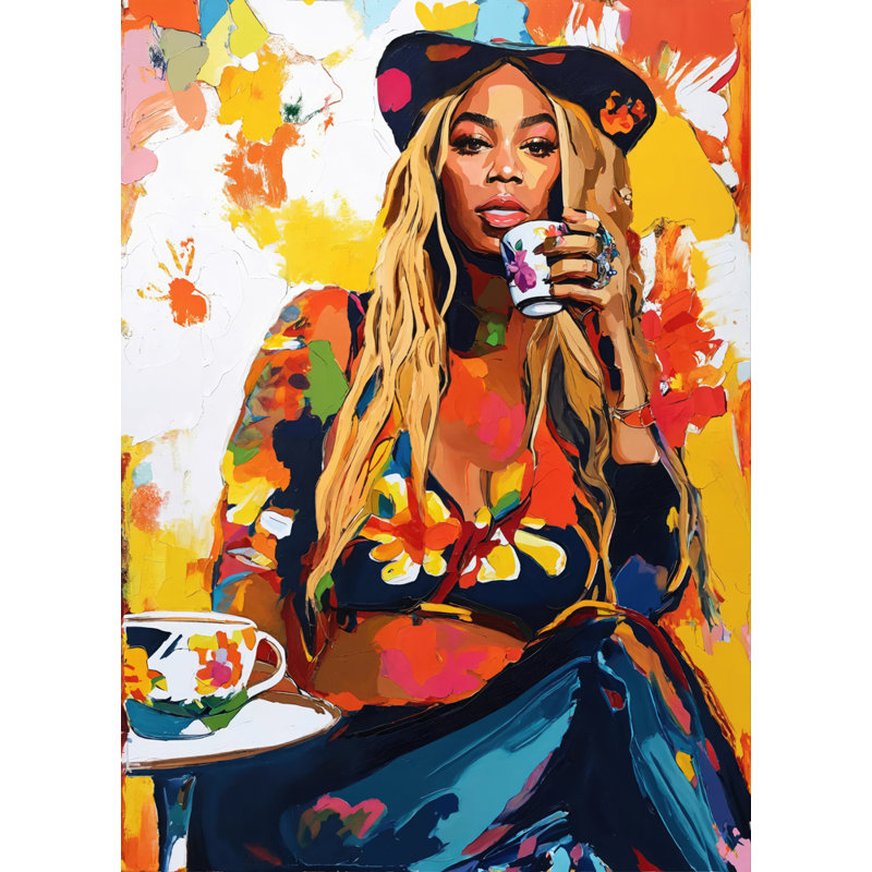 Giclée sur toile tendue Beyonce, H 24 po x l 20 po