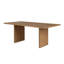  Table de salle à manger en bois massif Ardin
