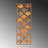 Handmade Decorative Metal Wall Accessory, 12.6 x 35.4 inches | 100% Metal, Thickness: 0.06 inches | Unique Hand-Painted Design, Perfect for Home Decor | Versatile Wall Hanging with Distinctive Color Variations