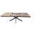 Retro Stretch Dining Table with Integrated Storage-530186470