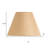 Golden Brown Linen Plain Empire Lamp Shade