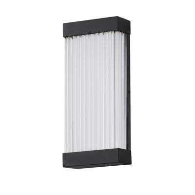 Single Light Rectangle Outdoor LED Wall Light