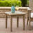 Chrisine Solid Wood Top End Table