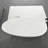 x Freestanding Soaking Plastic / Acrylic Bathtub