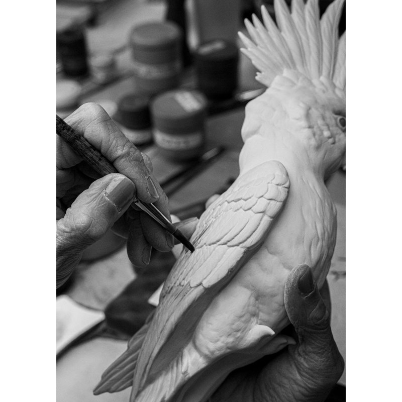 Cockatoo Vase