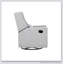 Fauteuil inclinable et pivotant avec coussin Pronto