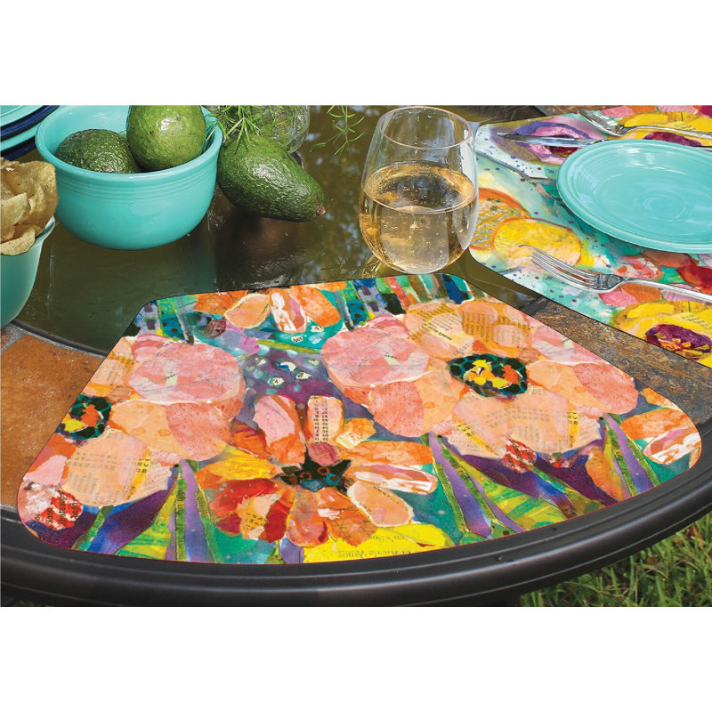 Jadon Reversible Wedge 4 Piece Placemat Set
