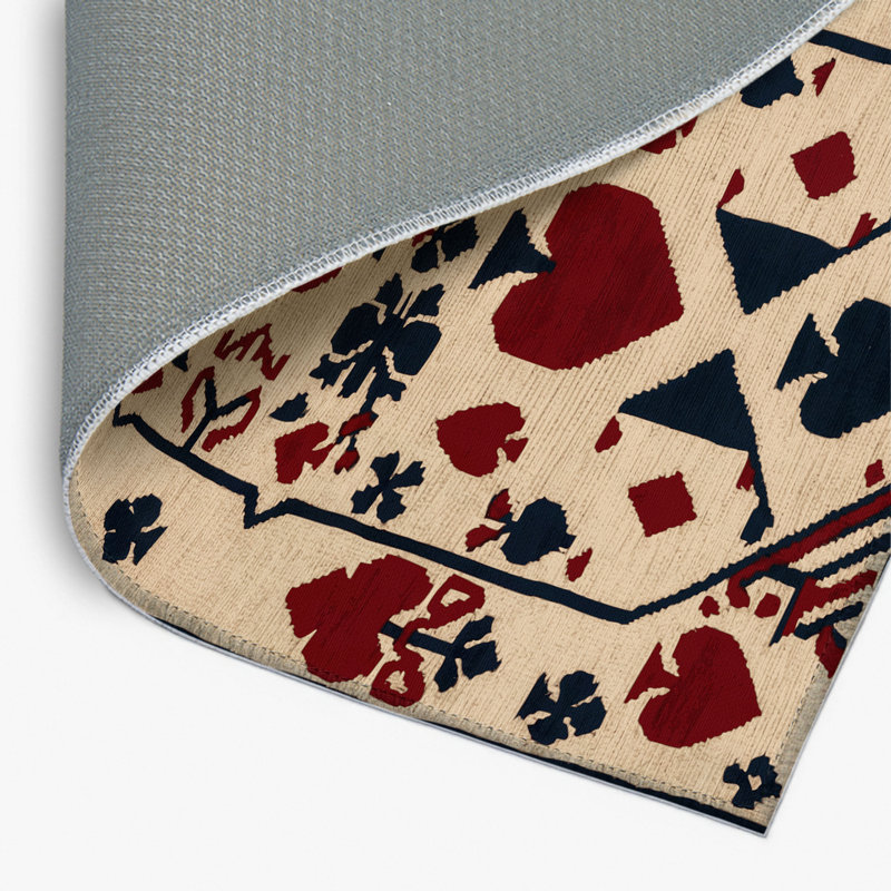 Tapis d'intérieur et d'extérieur brun français, Rectangulaire 2 pi x 3 pi