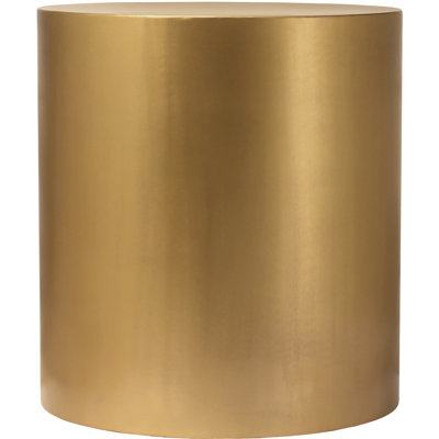 Cylinder Drum End Table