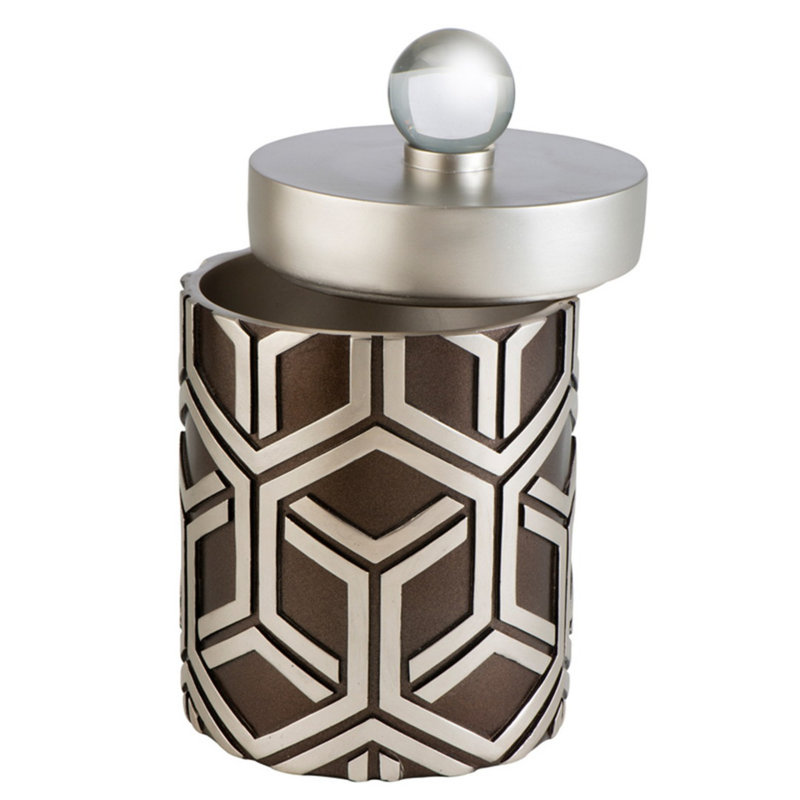 Boîte à bijoux en polyrésine élégante pour un style unique et polyvalente