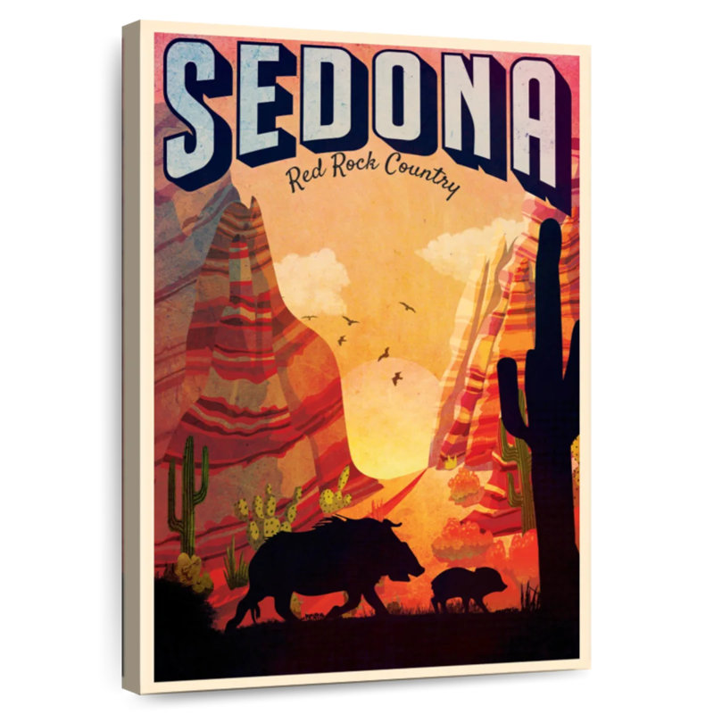 Sedona Red Rock Country, 39" H x 26" W