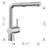 Linus Low Arc Pull-Out Dual-Spray Kitchen Faucet - PVD Steel-55195790