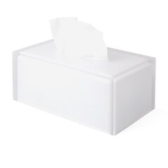 Creative Knot Tissue Box - Ceramic - White - Yellow from Apollo Box