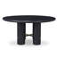Cadence Round Solid Oak Dining Table-1021313838