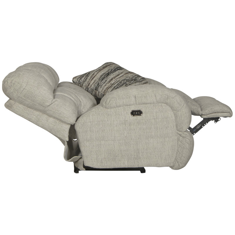 Fauteuil inclinable standard Annaliisa, 100 % polyester beige, Électrique