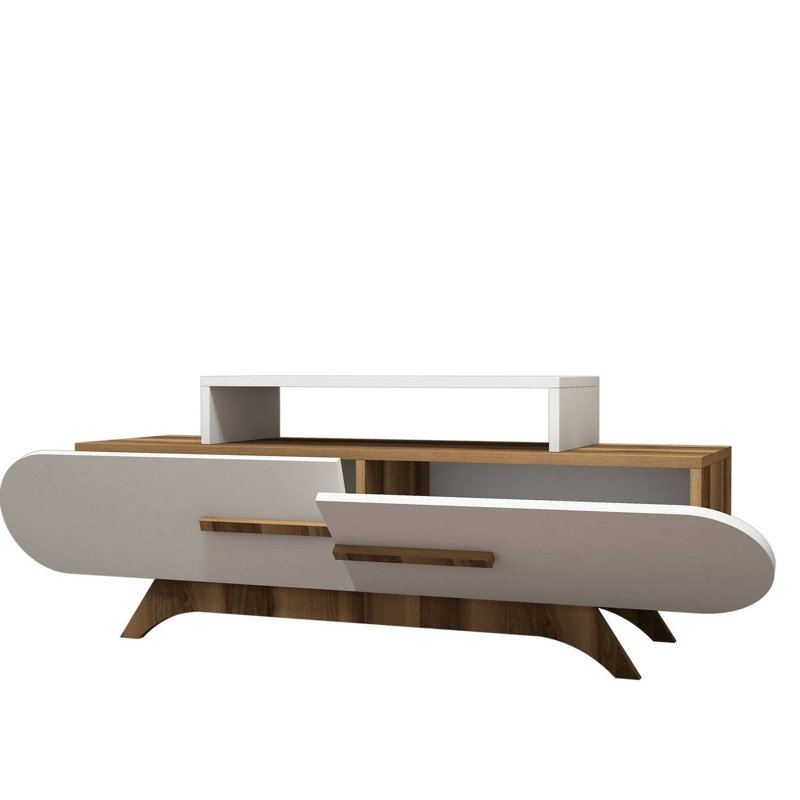 Misouk Unfinished TV Stand for TVs up to 60"