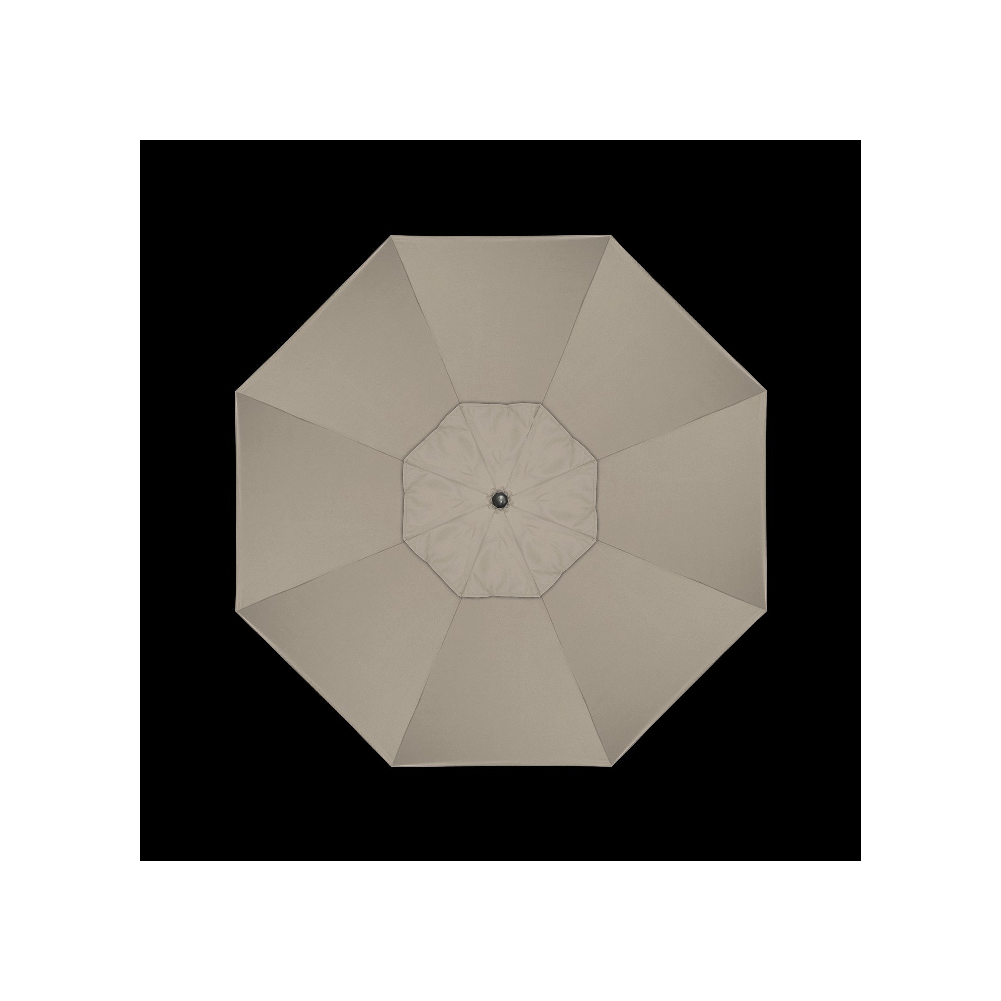 9' Market Sunbrella Umbrella, Taupe- Pacifica