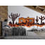Autocollant mural désert du sud-ouest, autocollant mural maison en adobe cactus, art mural western saguaro, décoration intérieure bohème Arizona 700MV-979599310