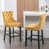 Gold Seat/ Black Frame