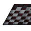 Tapis brun à carreaux lavable à la machine-1778047961