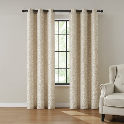 Orandy Semi-Sheer Curtain Pair