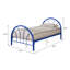 Lit simple en métal avec cadre ouvert-215157032