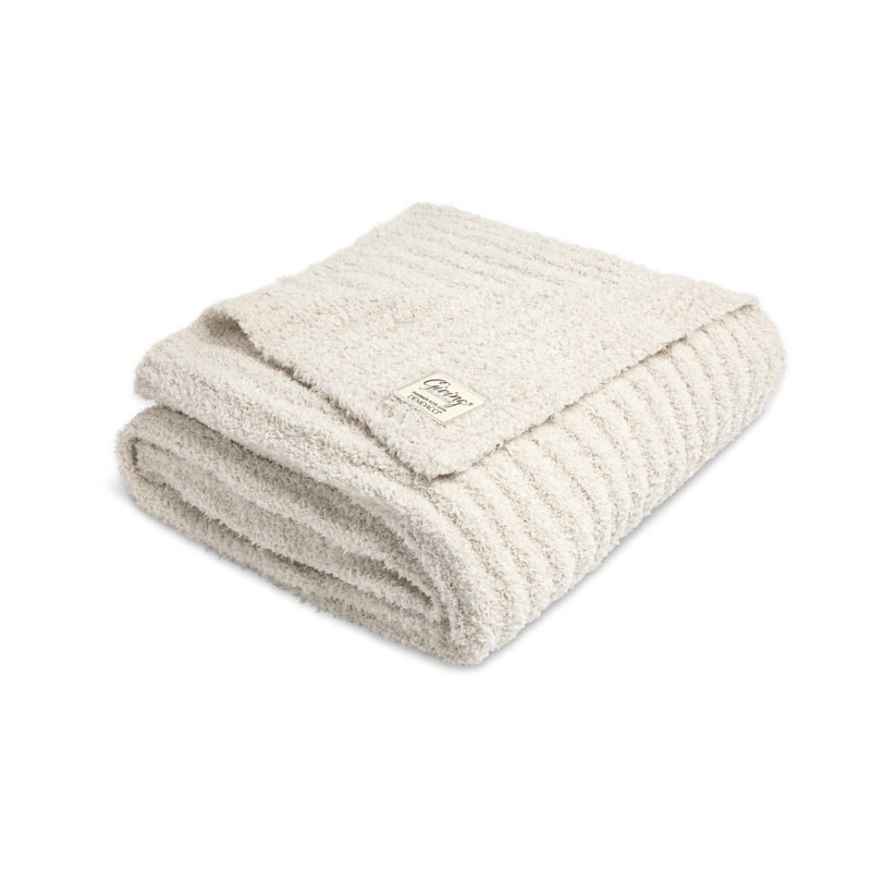 Knitted Throw Blanket