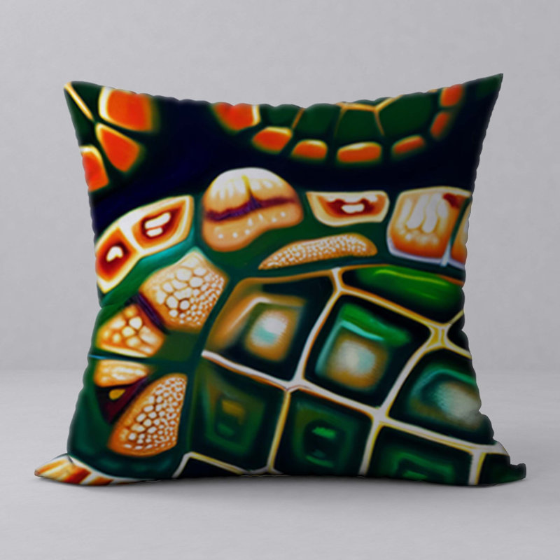 Abstract Throw Pillow