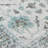 Machine Washable Indoor/Outdoor Xhevrie Teal Rug-1969013437