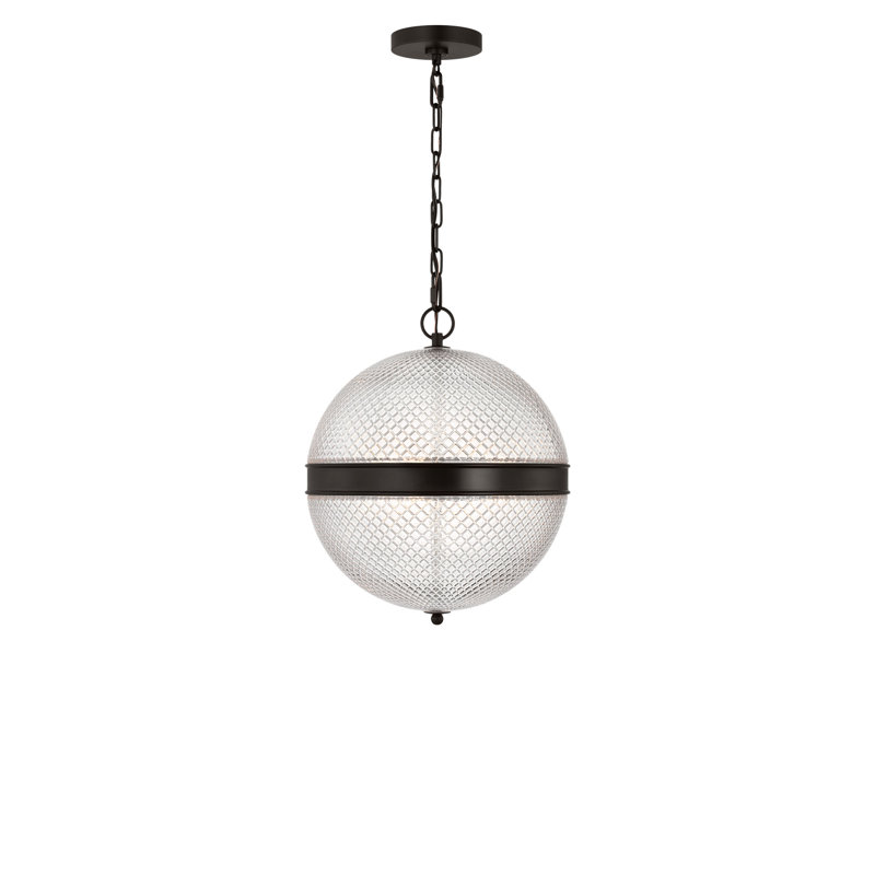 Lucinda 15 Pendant, Aged Iron