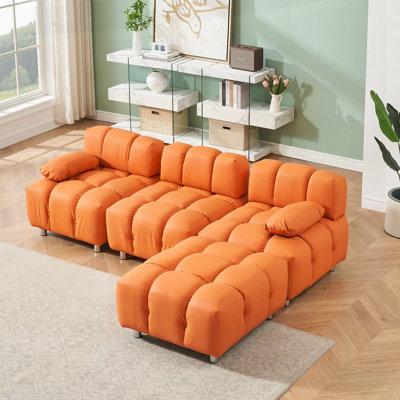Tufted Upholstered Sofa