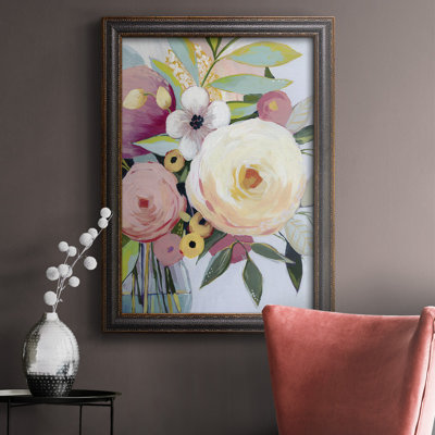 Georgia Bouquet II - Single Picture Frame Print on Canvas