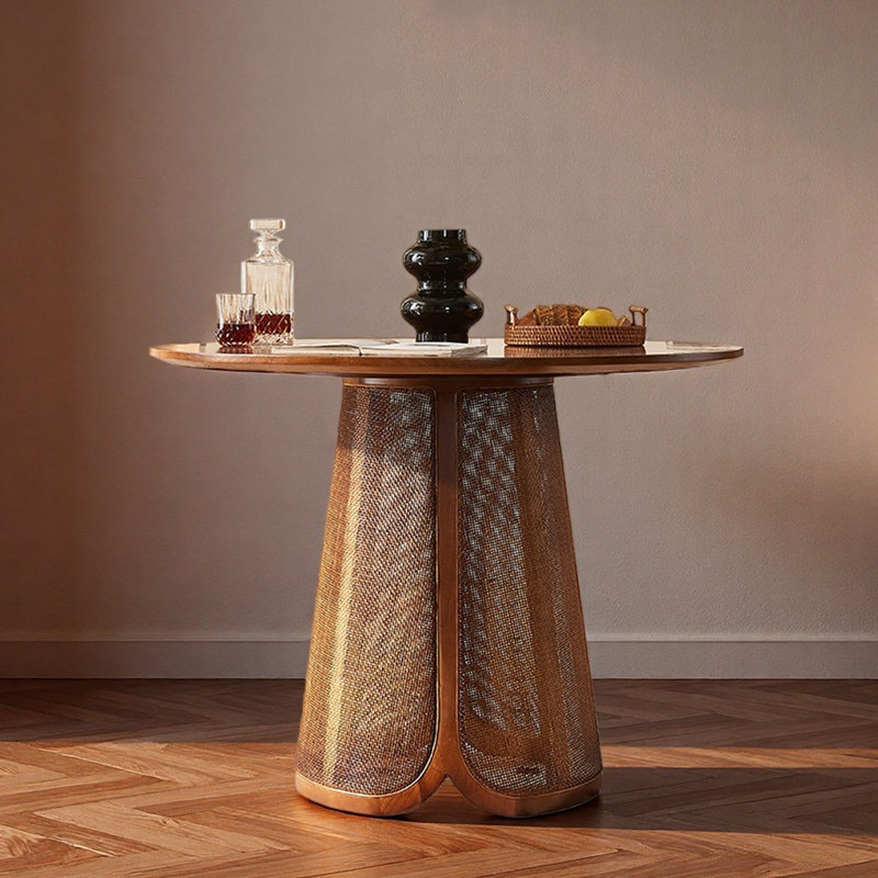 Table de salle à manger Vintage Vintage, 29.5"H x 59.1"L x 59.1"W