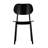 Commercial Solid Wood Dining Chair With Curved Backrest-723990300-696822014