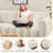 91.5'' Modern Tufted Sofa With Boucle Upholstery-100350477
