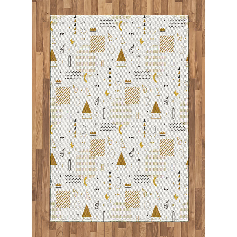 Tapis décoratif Indie High Density, Rectangle— 4 pi x 5 pi 8 po
