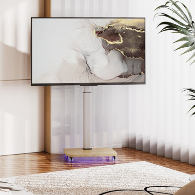 Meuble télé avec lumière, convient pour 32 à 65 pouces