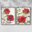 Impression encadrée Hibiscus Glow I-Premium - prête à être accrochée - aucun clou requis - aucun clou requis-108002409-108002414