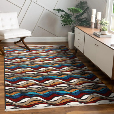 Alayjia Abstract Indoor Rug