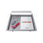 Tiroir de rangement coulissant en acier inoxydable de 24 po Summit Appliance-87463496