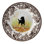 Spode Woodland Dogs Dinner Plate 10.5" Blk Lab