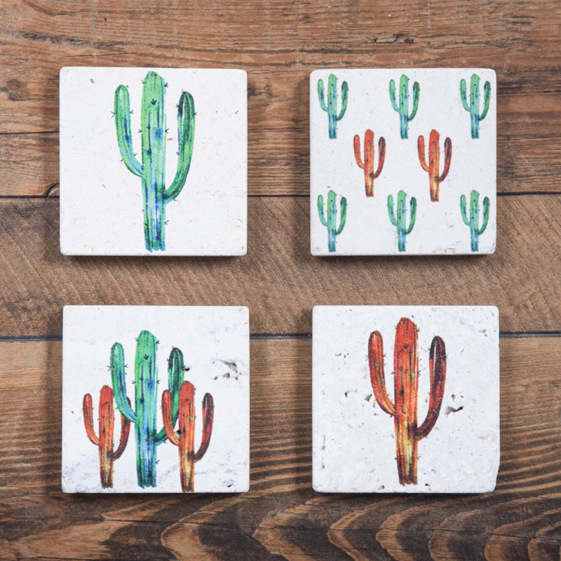 Stoneware Square 1 Piece Coaster