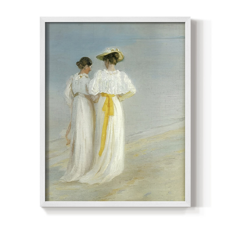 "Vintage Nautical Print XXV", H 11 po x l 9 po, Blanc