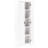 Adjustable Shelf Two - Door Storage Cabinet In White, For Office Use, Tipping Protection, 20.47 Package Width White With Shelf, Multiple Spaces, 23.94 Depth, P2-269140535
