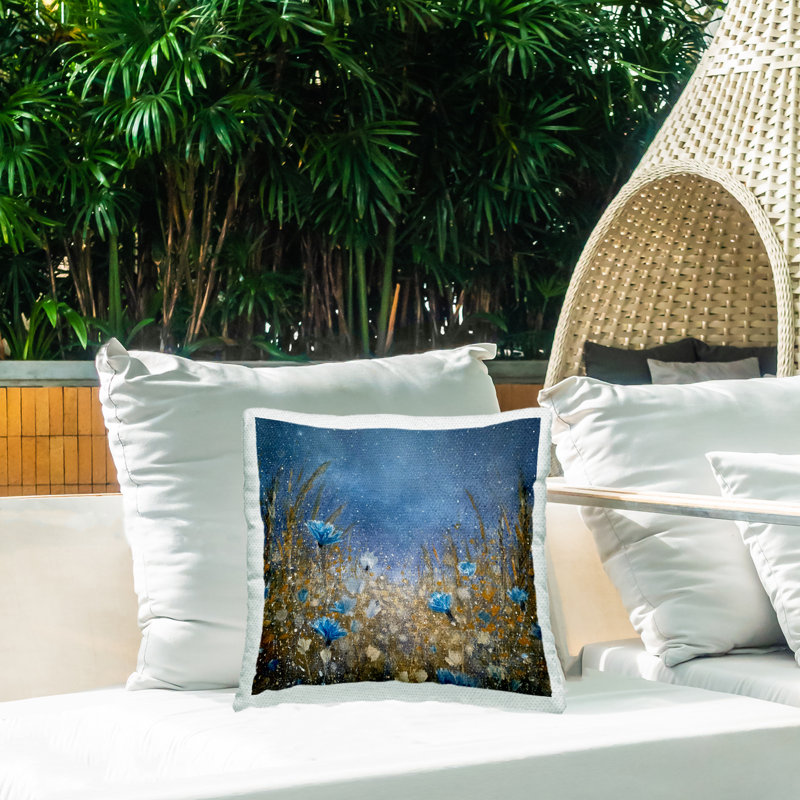 Coussin Rainy Night Flower Meadow