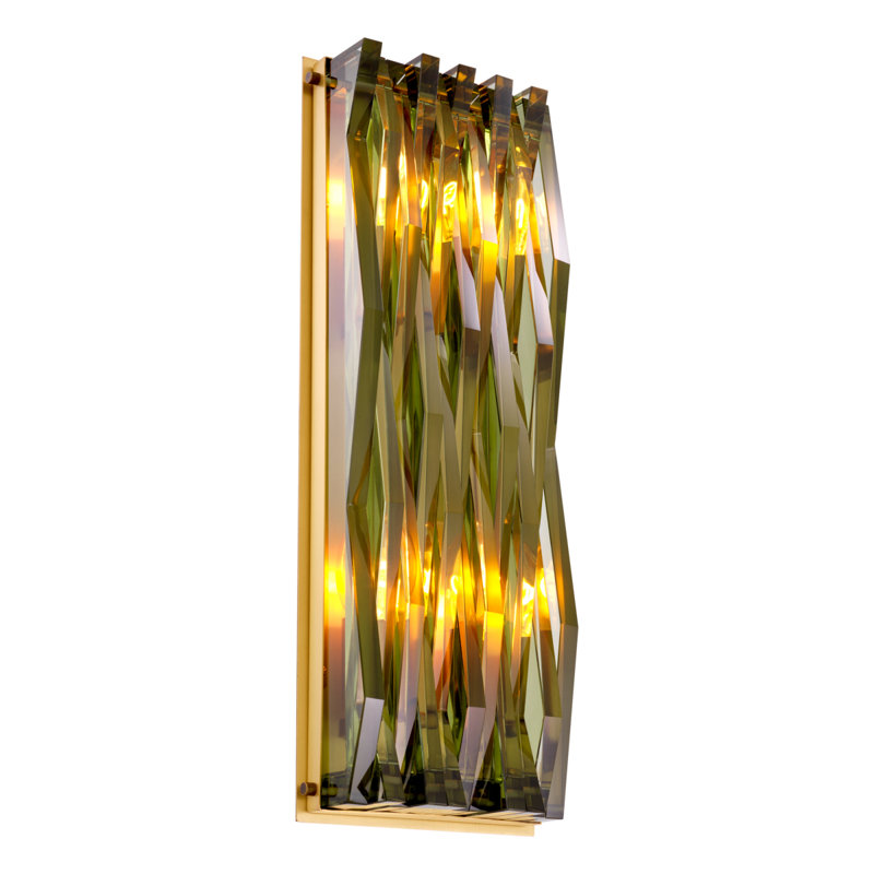 Lampe murale N - 4 lumières Nuvola, Vert