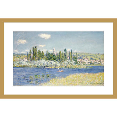 «Vetheuil» par Claude Monet, impression giclée sur cadre