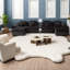 Large Sectionals with Storage, Black Boucle Modern Modular Sofa for Home-876159158