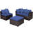 Sarn 4 - Person Patio Conversation Set with Cushions-1753477832