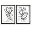 «Leaf Instinct I» par Vincent Van Gogh - ensemble de 2 reproductions d'art encadrées-505101502-466733978-505101501